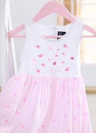 Якісна сукня з вишивкою та мереживом для дівчинки