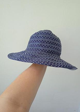 Капелюх літня солом'яна з довгими крисами fatface