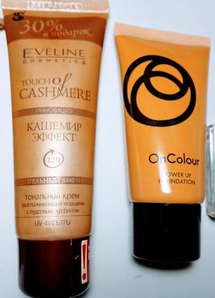 Тональный крем основа светлый oriflame, eveline