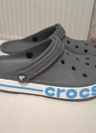 Crocs серые, мужские