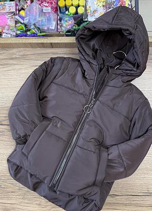 Куртка шоколад 92-116