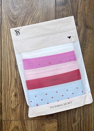 Трусики бикини слипы виктория секрет трусы victoria's secret комплект набор