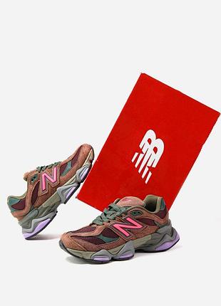 Жіночі кросівки new balance 9060 rich oak burgundy