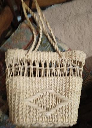 Сумка лоза плетеная