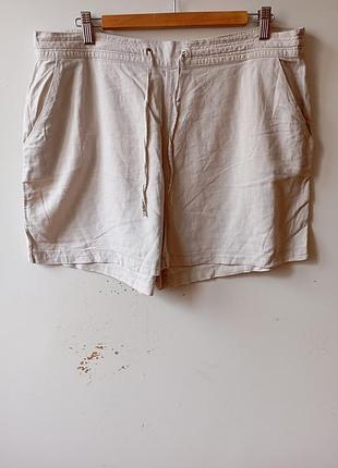 Льняные шорты 2