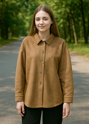 Женская рубашка 56-58 размер