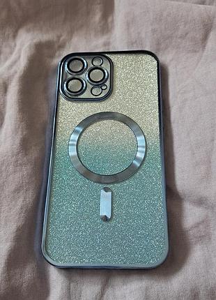 Силіконовий чохол на iphone 13 pro max magsafe чохол на айфон 13 про макс з максейф чохол з бездротовою зарядкою