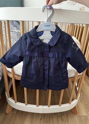 Дитяча вітровка плащ, c&a, 74см, для дівчинки