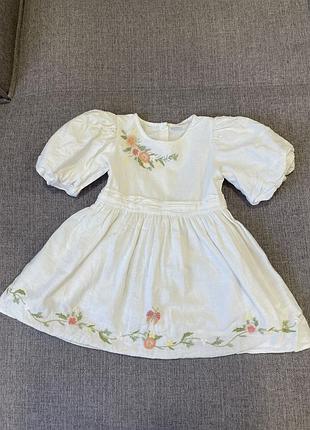 Дитяча сукня next 92 розмір льон