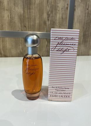 Estee lauder pleasures delight eau de parfum 30 мл, оригінал