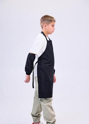 Школьная форма, на уроки труда комплект фартук и нарукавники 3