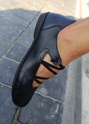 Женские кожаные балетки rieker туфли 39 размер