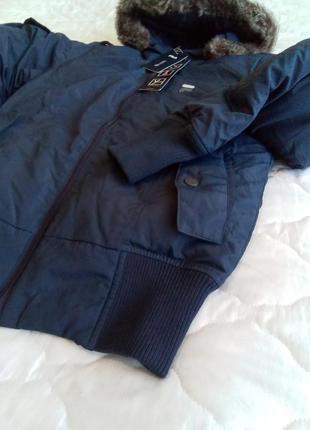 Зимняя женская пуховая куртка фила (размер s)10 фото