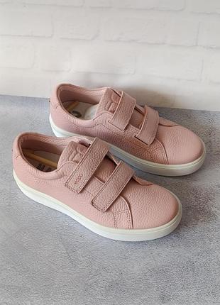 Детские кроссовкиecco из натуральной кожи р. 33 - 22см