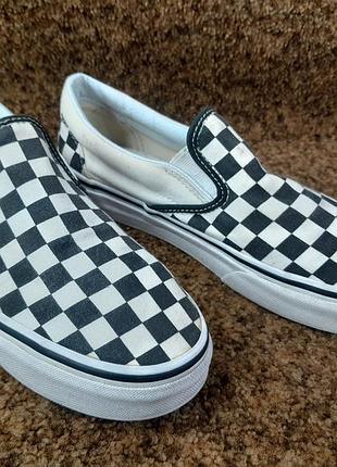 Мокасины, слипоны оригинал vans 38 размер.