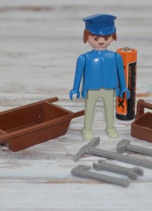 Фірмовий набір фігурка чоловічка з аксесуаром до конструктору playmobil плеймобил