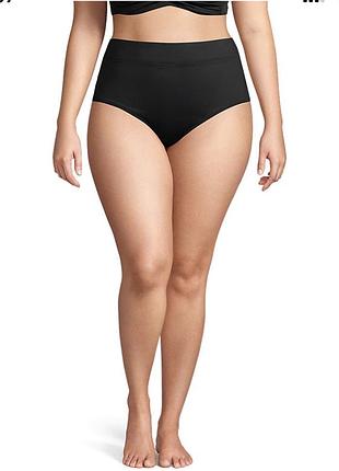 Плавки с широким поясом от бренда lands end 🩱