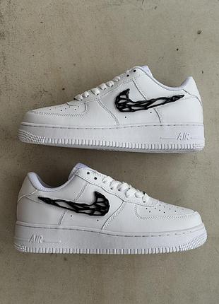 Кросівки білі air force 1 low ‘molten black