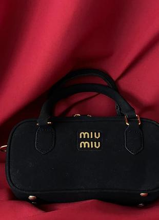 Жіноча сумка замша