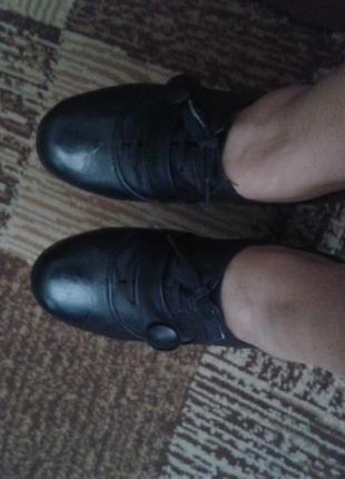 Туфлі ботільйони шкіра clarks