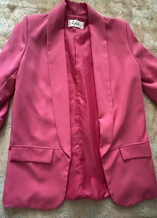 Рожевий жакет, made in italy