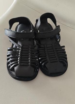 Кожаные босоножки сандалии next