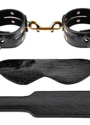 Бондажний набір pipedream fetish fantasy чорний, 3 предмети