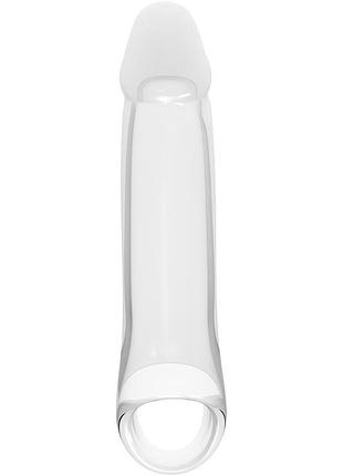 Насадка на пеніс dreamtoys ramrod з кільцем для мошонки, прозора