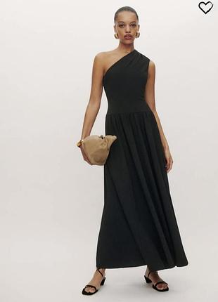 Брендовое платье на одно плечо