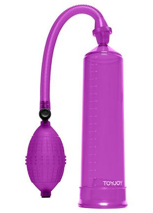 Вакуумная помпа для члена toyjoy power pump механическая, фиолетовая