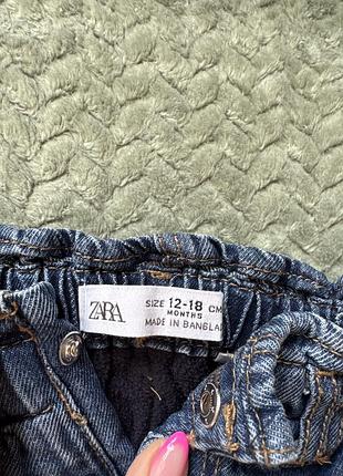 Теплі джинси zara 3