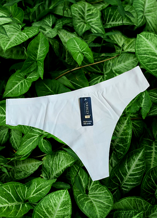 Трусы стринги женские бесшовные лазерка р.44 46 48