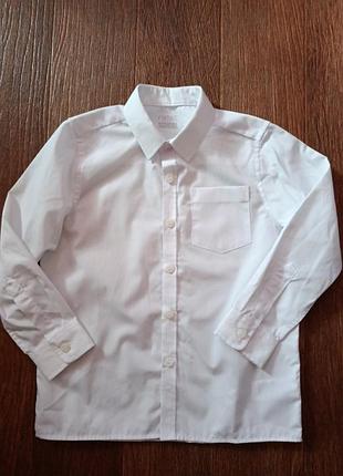 Белая рубашка некст 5 лет
