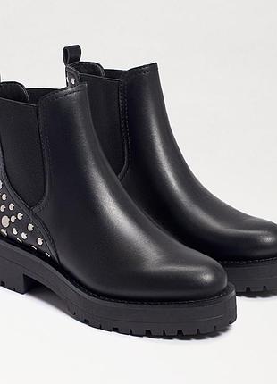 Жіночі черевики челсі sam edelman jalyn black 35р