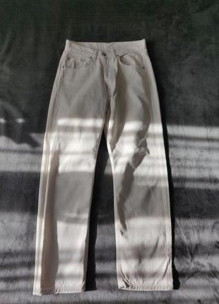 Джинсы прямые широкие высокая талия