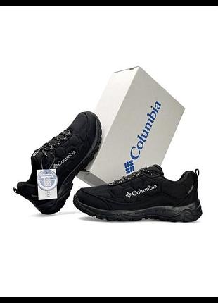 Чоловічі кросівки columbia firecamp iii waterproof  black