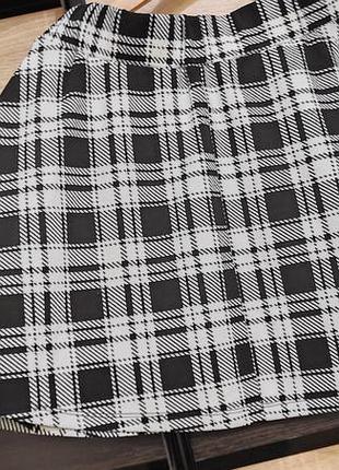 Юбка в клетку