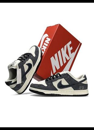 Чоловічі кросівки nike sb dunk low pro dark grey white