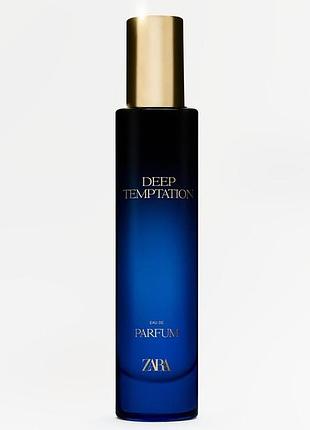 Парфюмерная вода zara deep temptation edp 30 мл