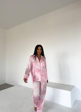 1004 поринь у світ комфорту та жіночності з нашою розкішною піжамою! ніжний рожевий відтінок