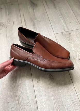 Туфли кожаные оригинал ecco johannesburg 623584 р.44