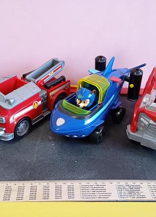 Машинки щенячий патруль с фигурками, оригинал