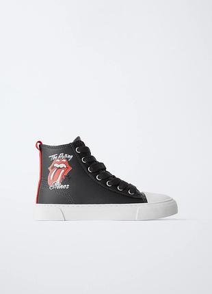 Сникерсы 33 zara кеды the rolling stones