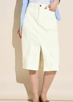 Юбка коттоновая marks &amp; spencer 12p.