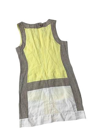 chinese dress ladies Pure Linen Handmade Positano Long Dress with Collar M main image 0