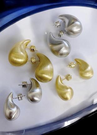 Сережки краплі сережки капли селін