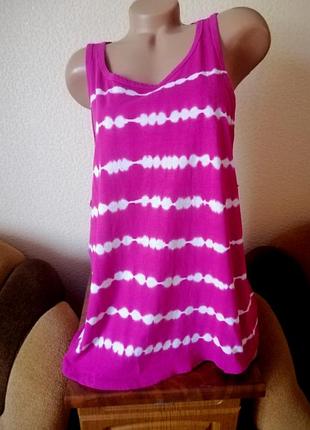 Майка с глубокой проймой р. 58/60