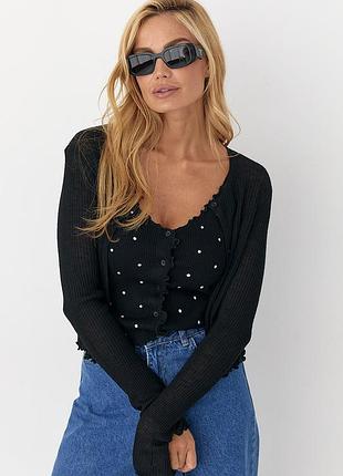 🔸ажурный кардиган в комплекте с майкой🔸
🔸кофта с майкой🔸