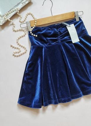 🩵💛 невероятная, бархатная юбочка для настоящей модницы от бренда 💕 cool club