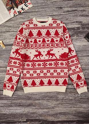 Чоловічий новорічний светр